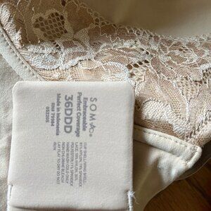 Soma Bra - Nude w/ Lace - 36DDD